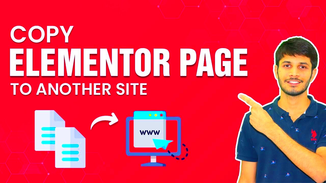 How To Copy Elementor Page To Another Site In WordPress  YouTube