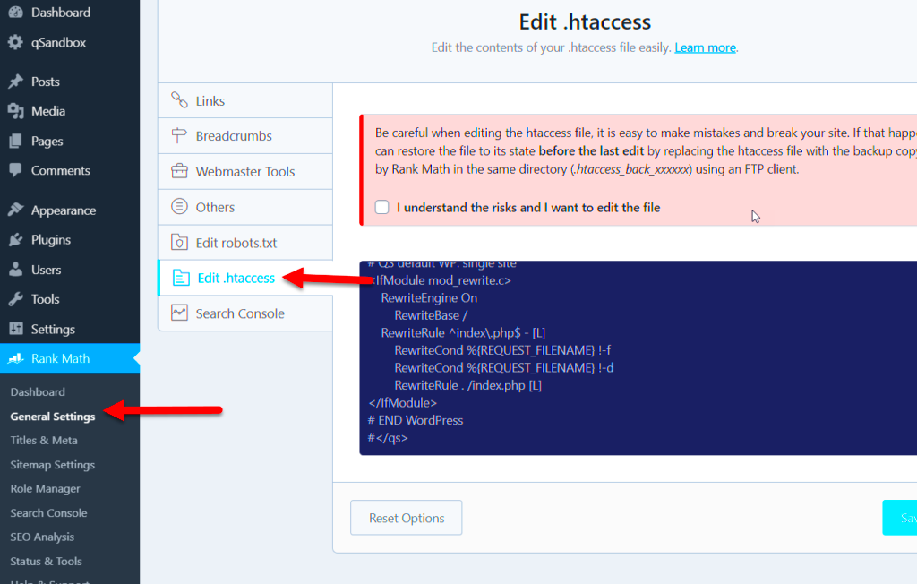 Fix htaccess File in WordPress  3 Solutions  QuadLayers