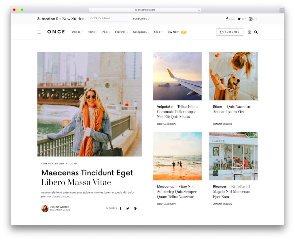 39 Best WordPress Blog Themes 2024  Colorlib