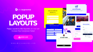 Popup Creation in Divi WordPress Themes