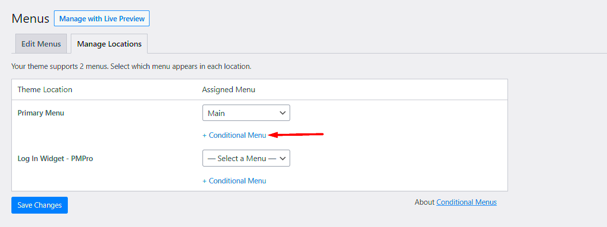 How to Implement Conditional Logic In WordPress Menus  StaxWP