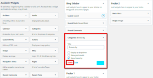 How to Delete Widget Templates in WordPress Safely