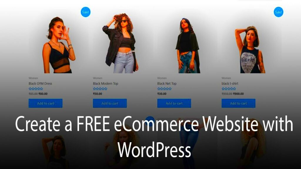 How to Create a FREE eCommerce Website with WordPress  ONLINE STORE 