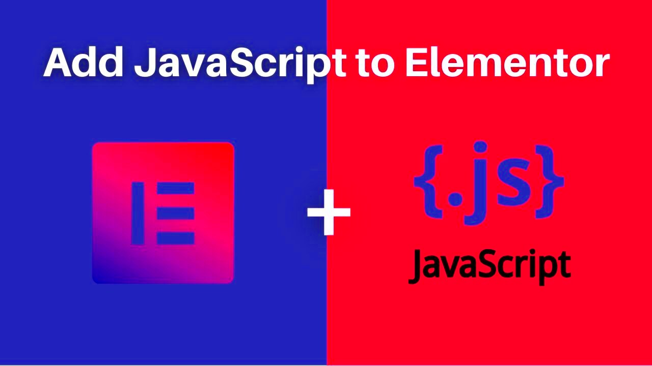 How to Add Javascript in Elementor beginner tutorial  YouTube