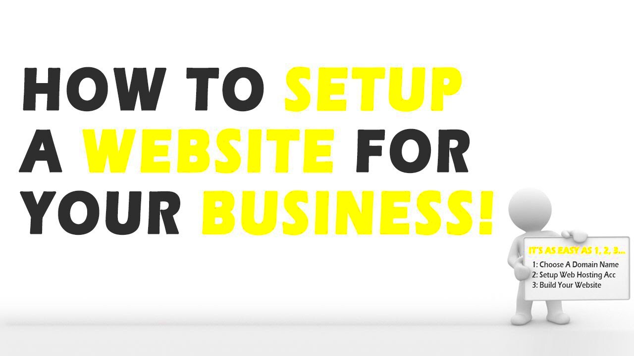 How To Set Up A Website For Your Business  YouTube