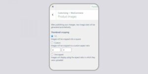 Set Default Product Image Size in WooCommerce