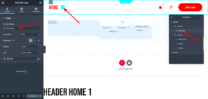 Adjusting Mobile Header Text Position in Elementor
