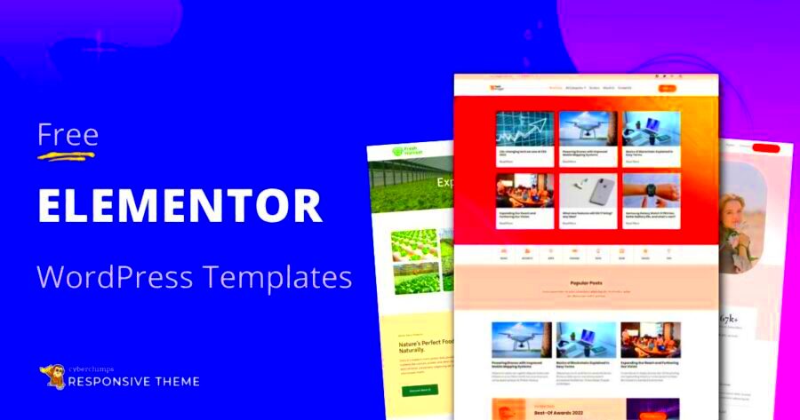 43 Best Free Elementor Templates for WordPress Websites  2024