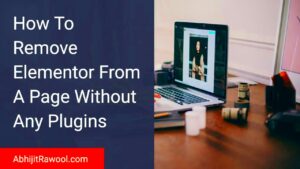 How to Remove ‘Skip to Content’ from Elementor Homepage