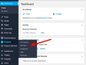 Use the WooCommerce Featured Products Shortcode