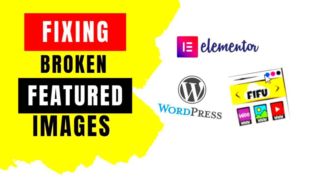 How to FIX Broken Featured Images on WordPress Elementor  Hangout