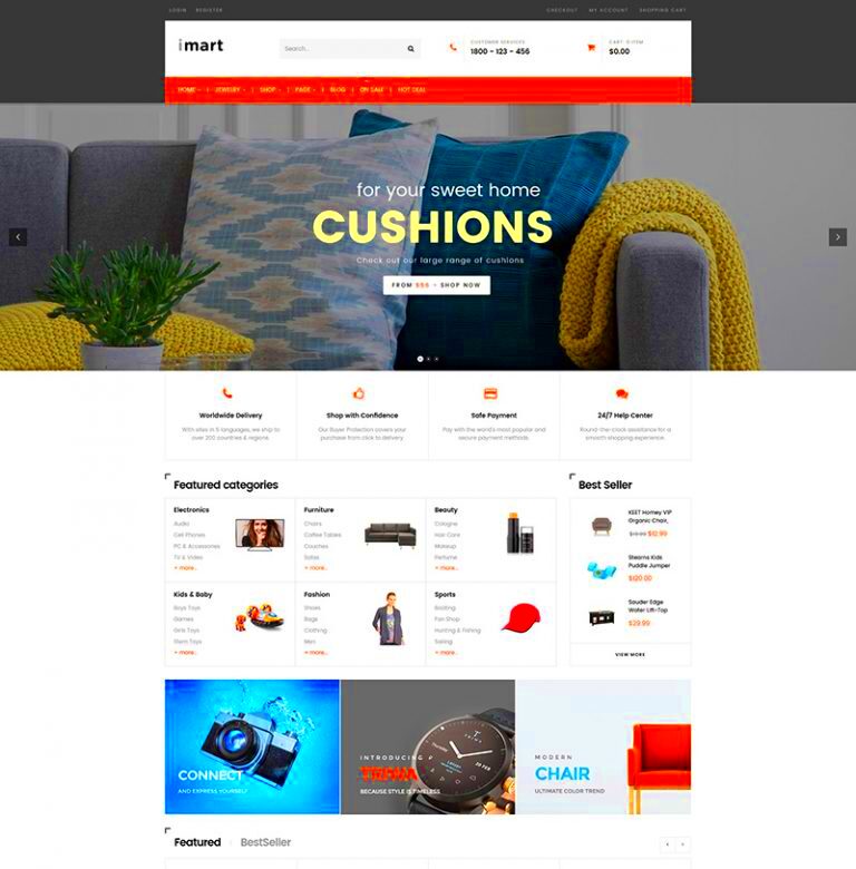 22 Free eCommerce WordPress Themes with Shopping Cart