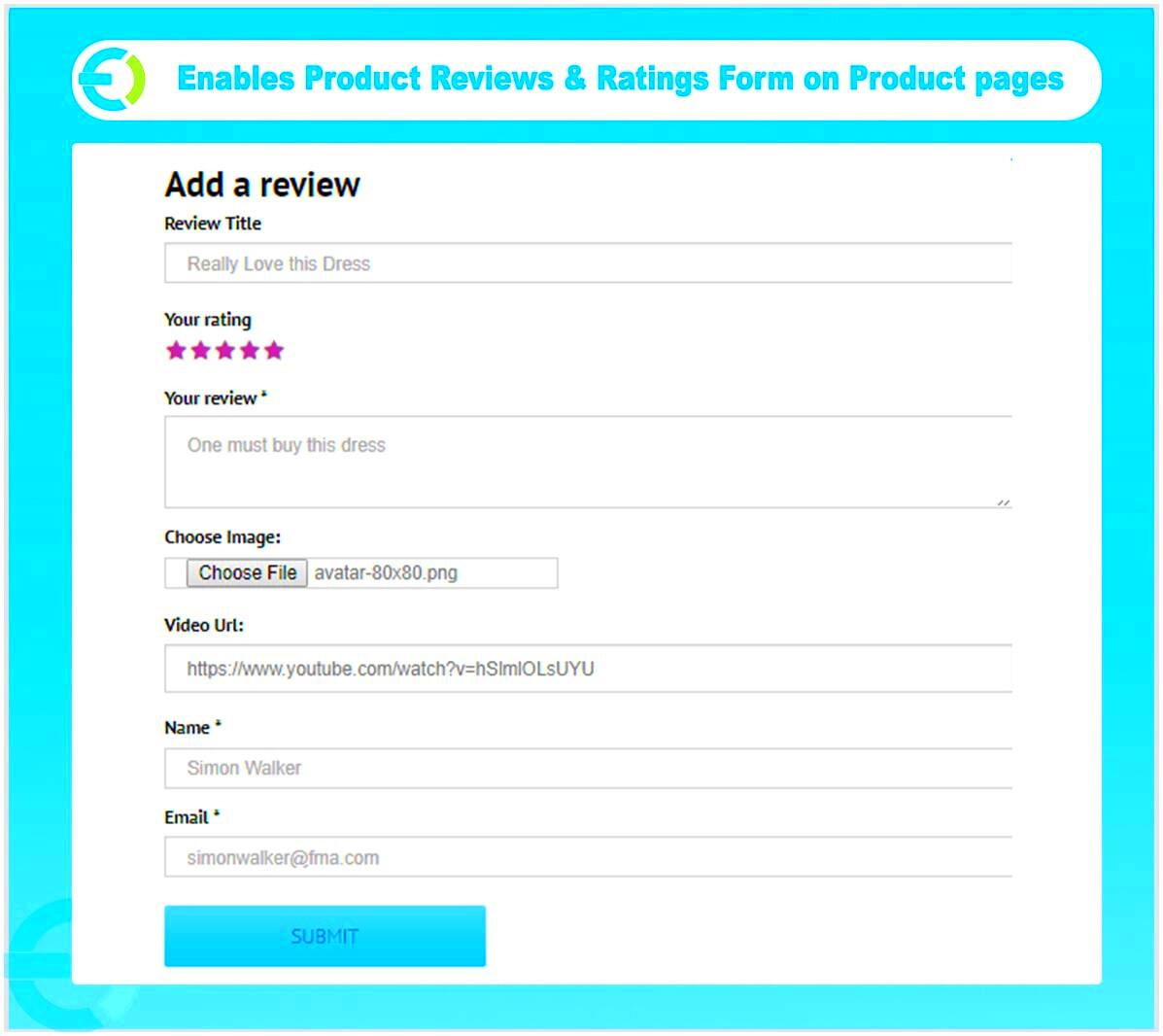 Advanced WooCommerce Product Reviews Plugin with Rich Snippets by extendons