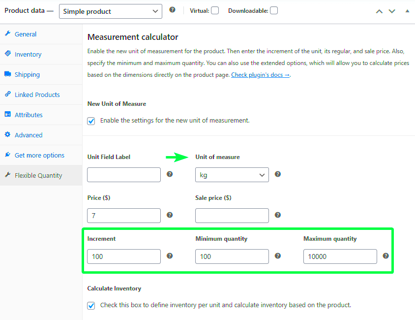 Limit quantity per product minmax in WooCommerce free plugin