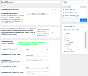 Generate Google Product Feeds with WooCommerce