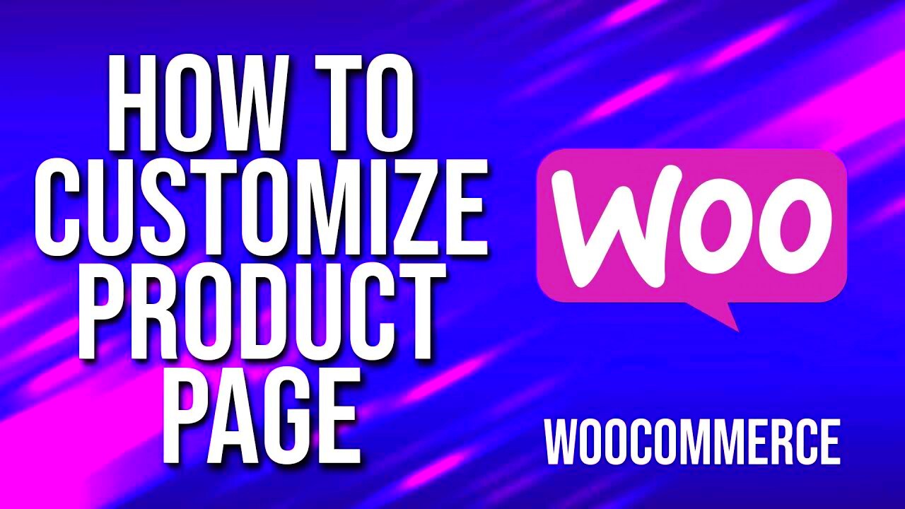 How To Customize Product Page WooCommerce Tutorial  YouTube