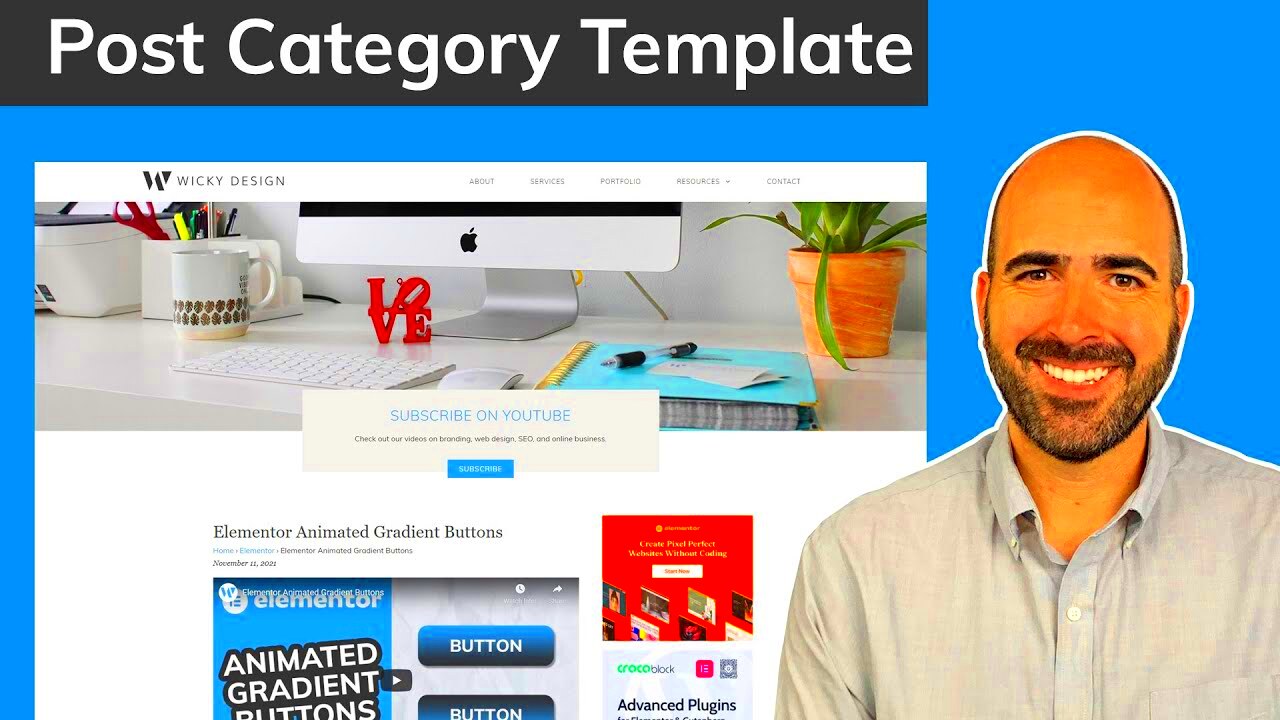 How To Assign A Post Category Template In Elementor Pro  YouTube